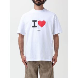 Msgm T-Shirt Men White